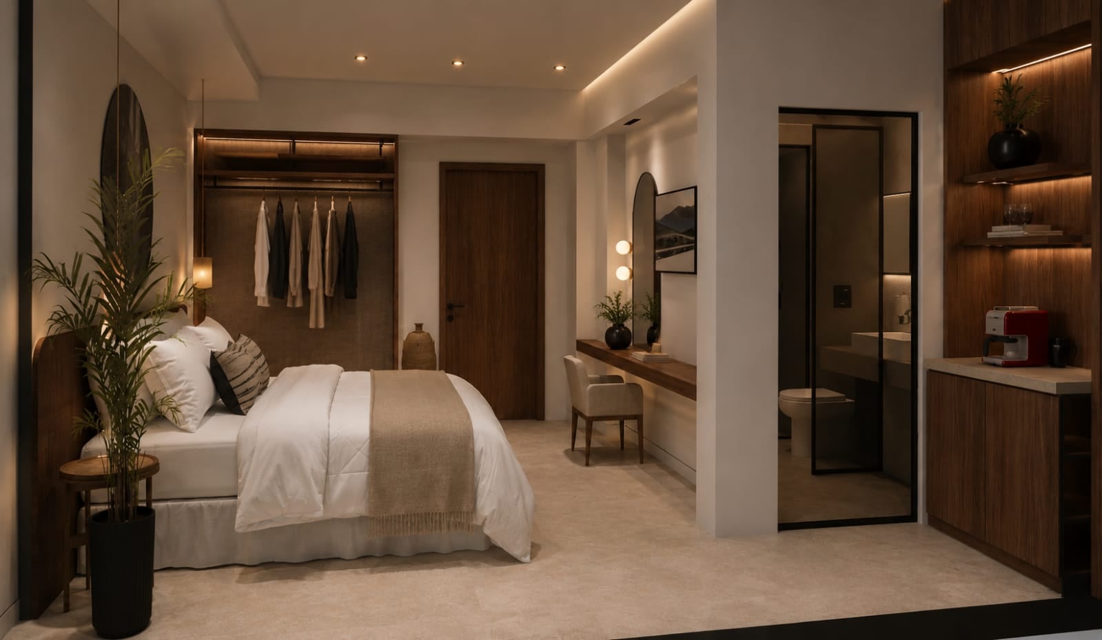 Comfort Room architectural visualisation